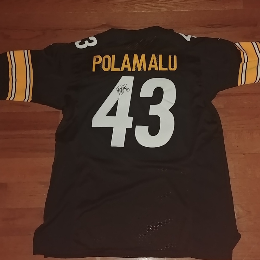 Autographed Troy Polamalu Jersey